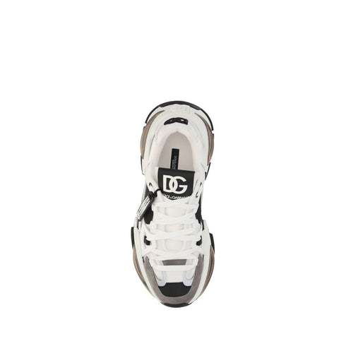 Dolce & Gabbana Multicolor Nylon Athletic Sneakers